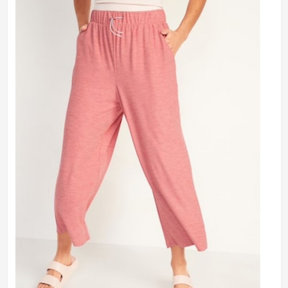 Old Navy Breathe On XL Crop wide leg pants